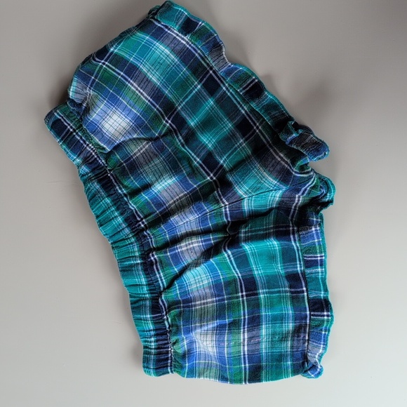 Xhilaration Women's Sleep Shorts Blue Plaid, Size XS - Picture 7 of 7